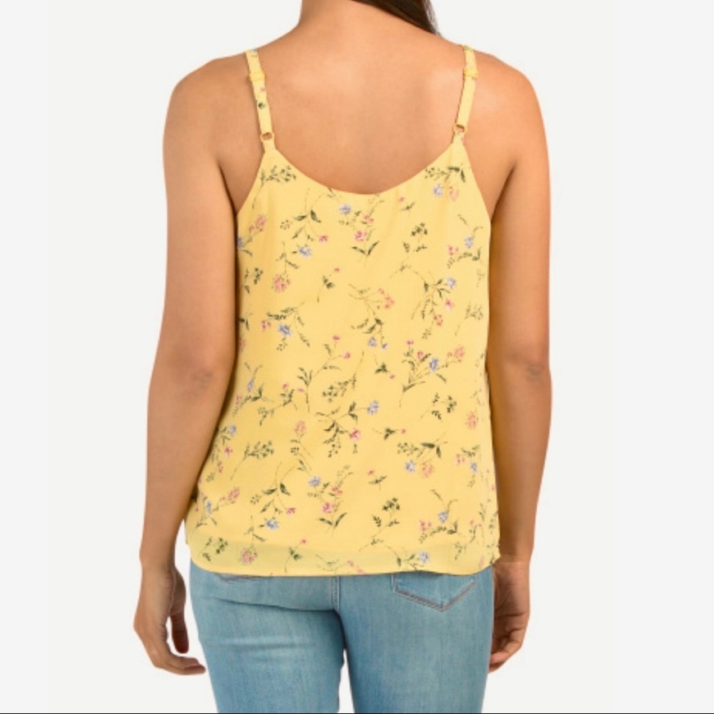 Premise Floral Print Camisole Yellow Size M - Picture 2 of 7